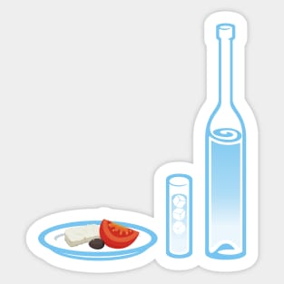 Ouzo Sticker